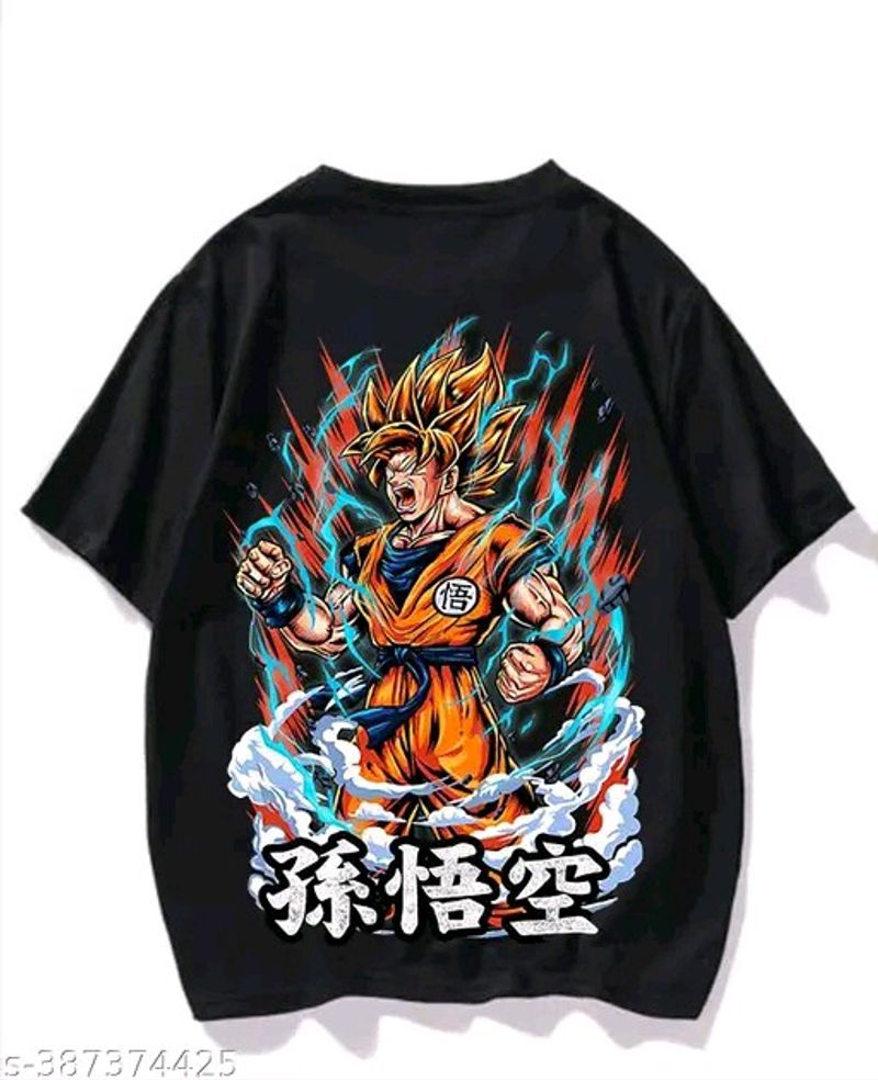 Goku Anime Character's Graphic print Round Neck