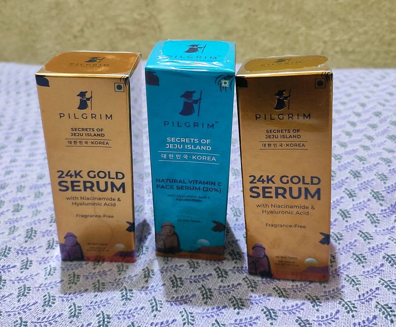 😍Pack Of 3..Pilgrim Face Serum Combo..😍