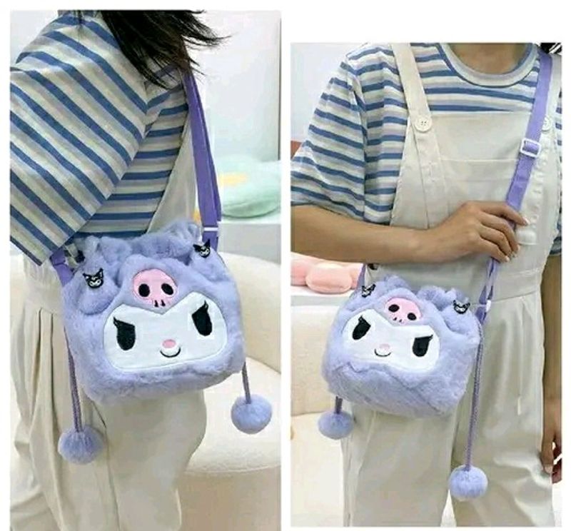 Kawaii Kuromi Sling Bag