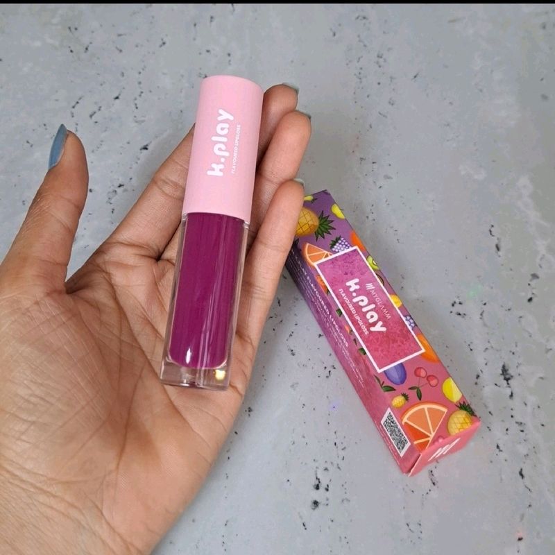 Myglamm K Play Flavoured Lip Gloss Berry Blast