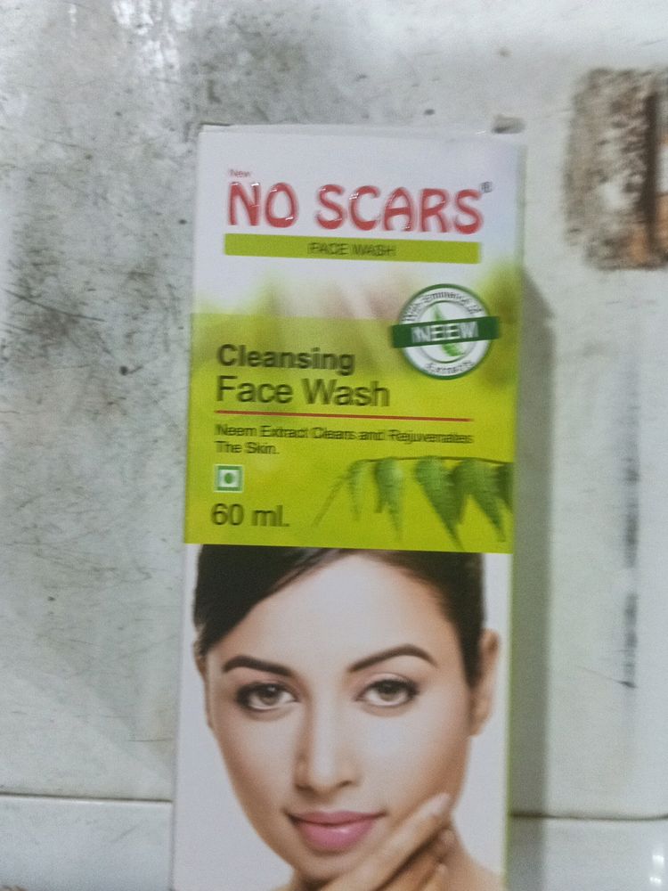 No Scars Face Wash Neem And Rejuvenates