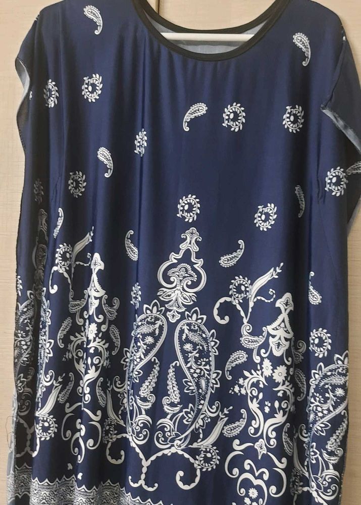 Kaftan Top Blue Color