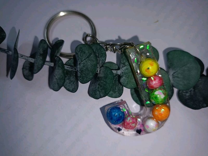 Resin Art Keychain