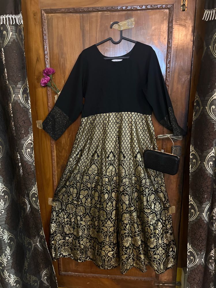 XL Black  Anarkali Kurti