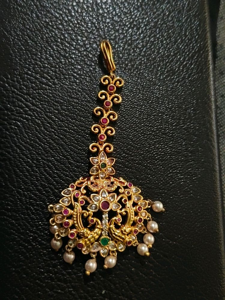 Gold Plated Maangtikka