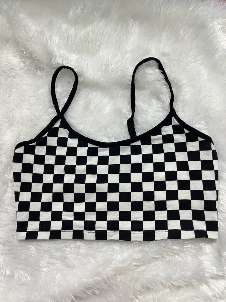 Checkered Top❤️