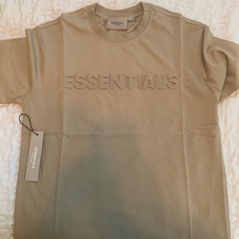 FEAR OF GOD Essentials Emboss T-shirt (First Copy)