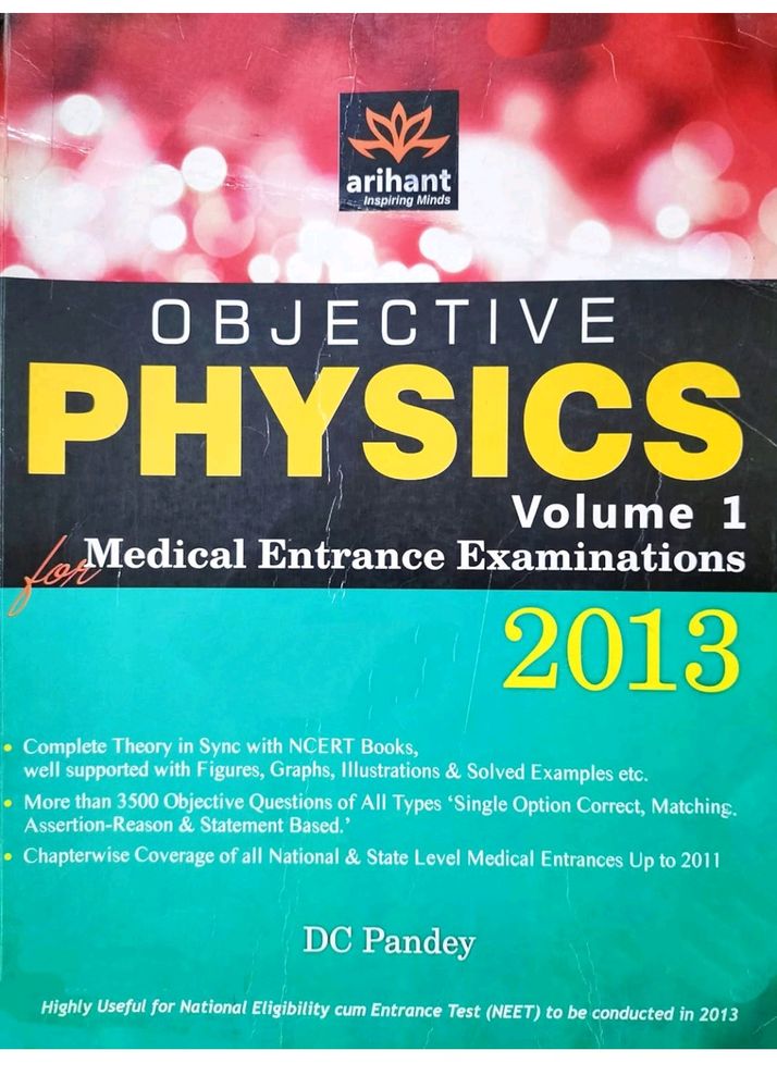 Arihant Objective Physics By DC Pandey