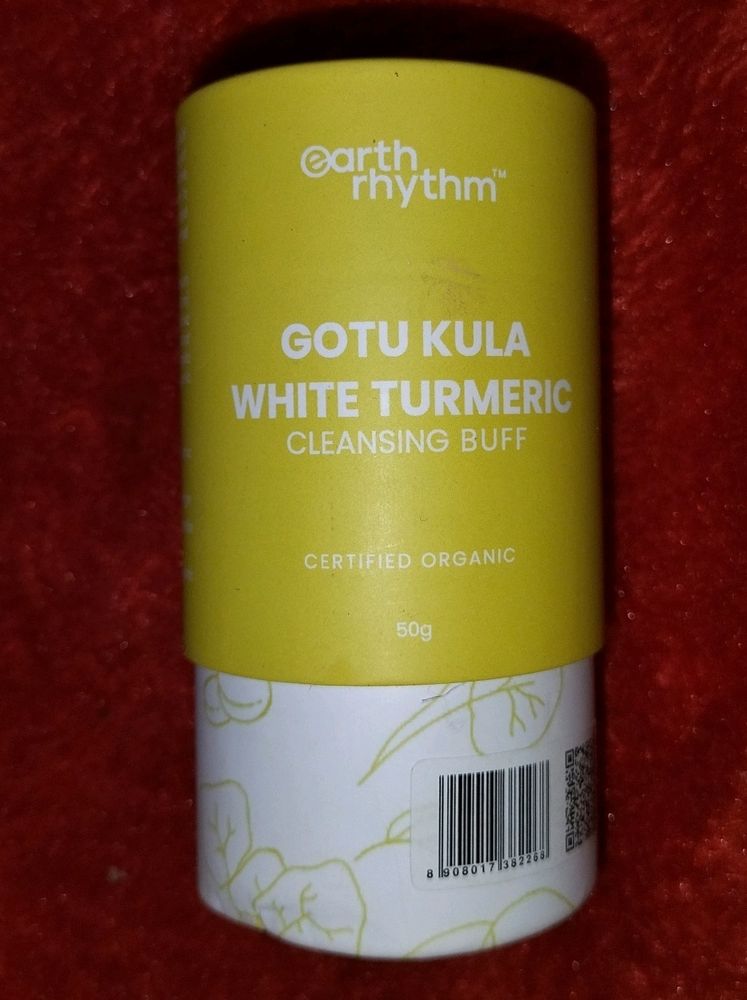 Earth Rhythm Gotu Kula White Turmeric Cleansing Buff