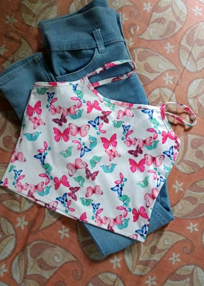 Pintrest Jeans With Pretty Top