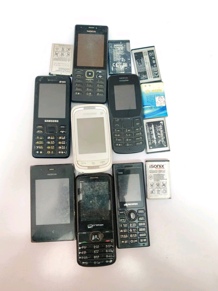Pack Of 7 Non Working Phones