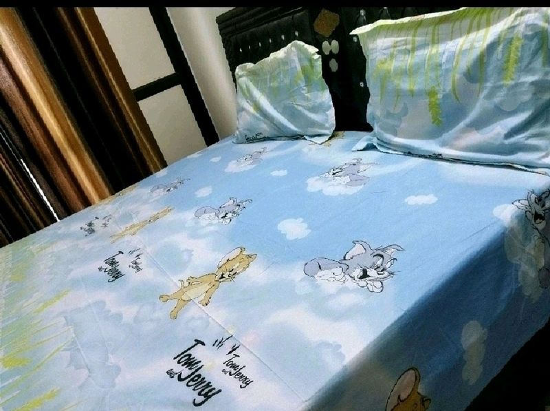 Kids Fav TOM & Jerry Bedsheets