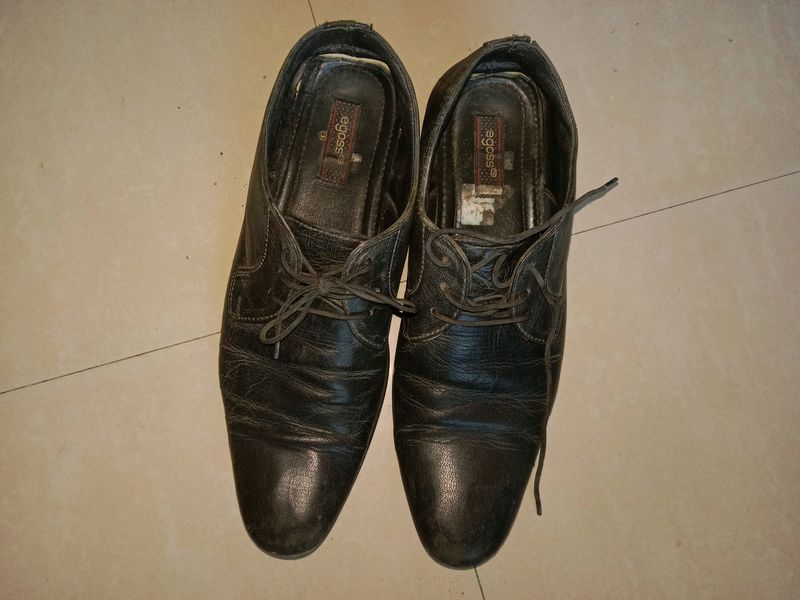 Black Colour Men Shoes