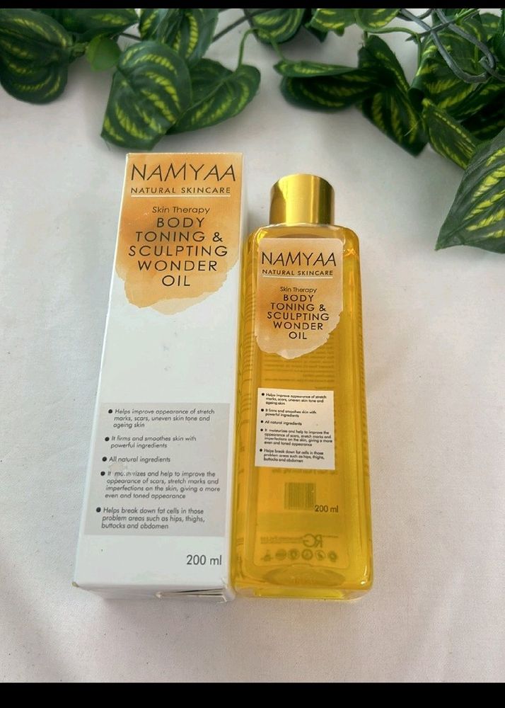 Namyaa Body Toning And Sculpting Wonder Oil