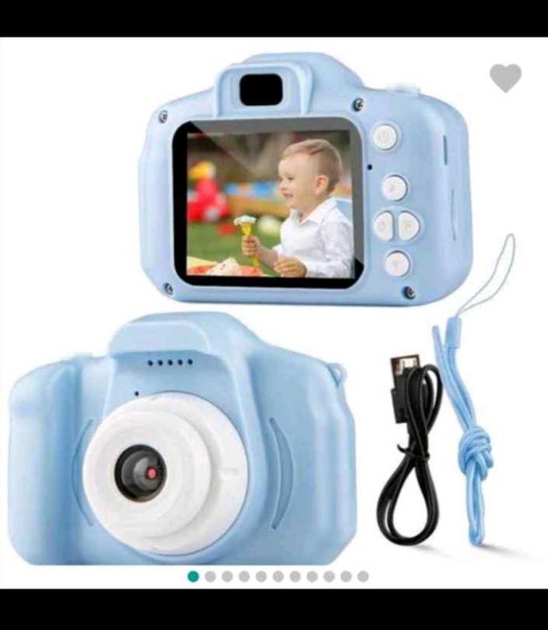 BLESSBE Kids Digital Selfie Dual Toy Camera with 3