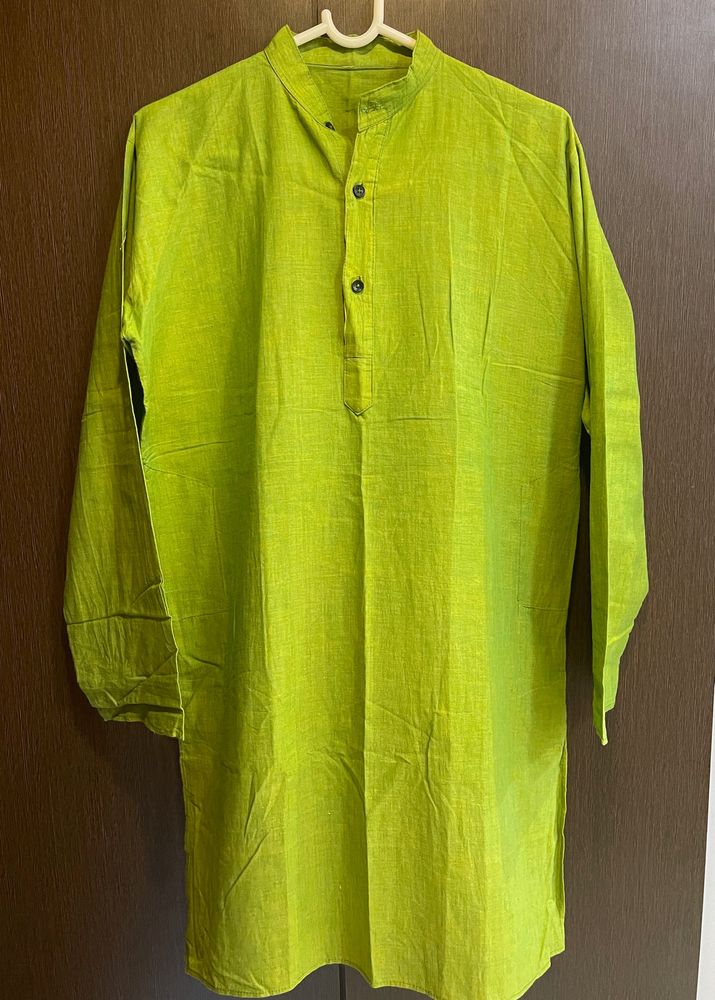 Parrot Green Kurta