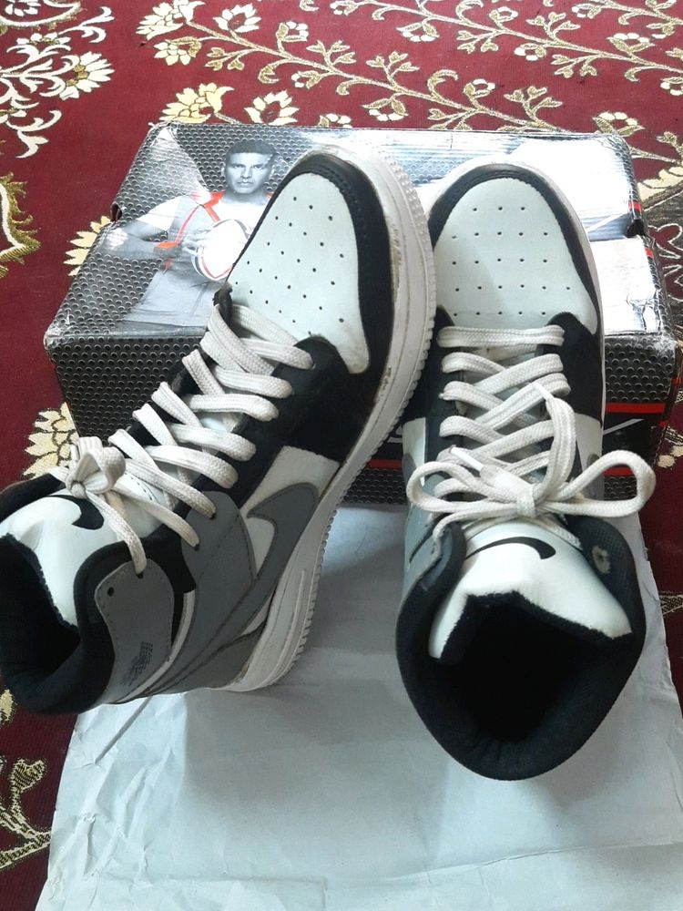 High Top Shoes Size 7 Copy Nike Jordan