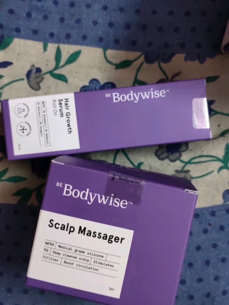 Be Bodywise Rollon And Hair Scalp Massager