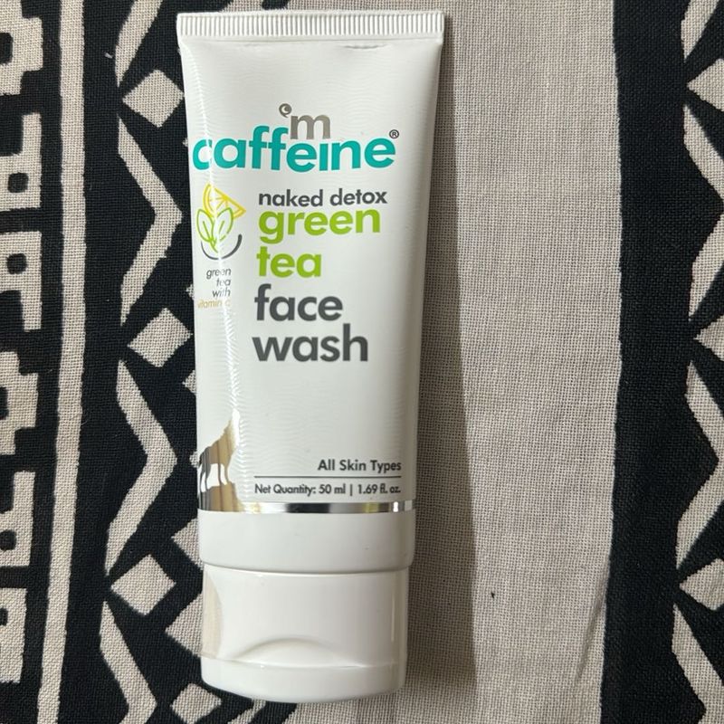 Mcaffeine Green Tea Face wash