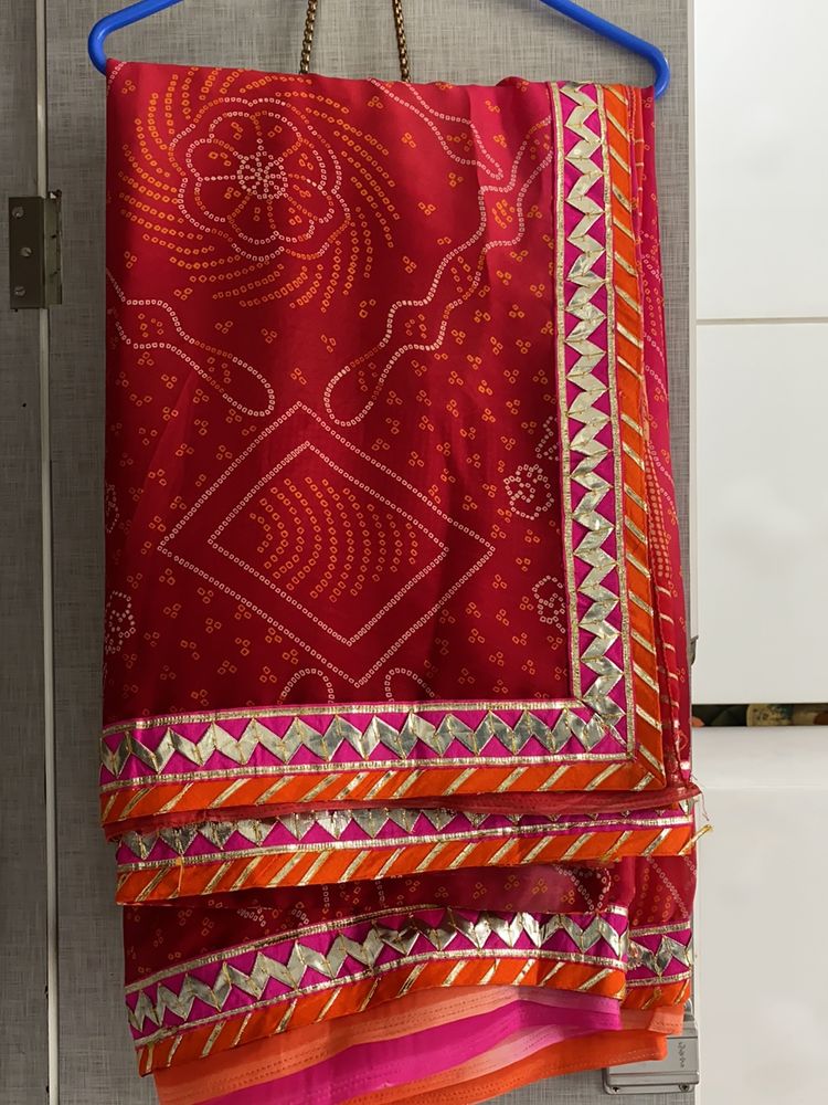 Bandhni Print Saree