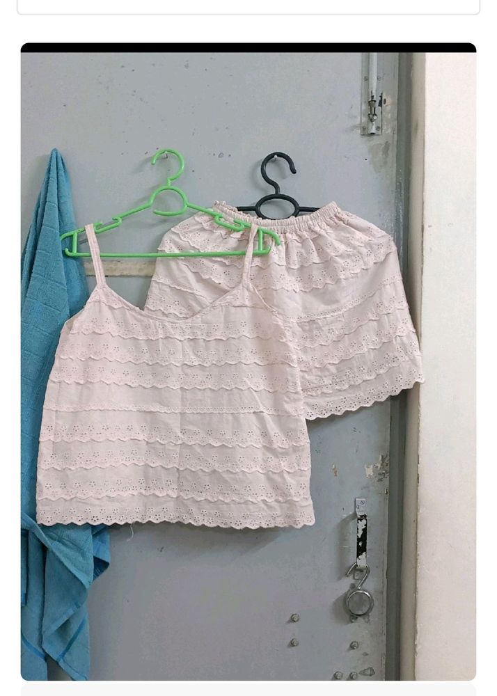 Cute Baby Pink Co set