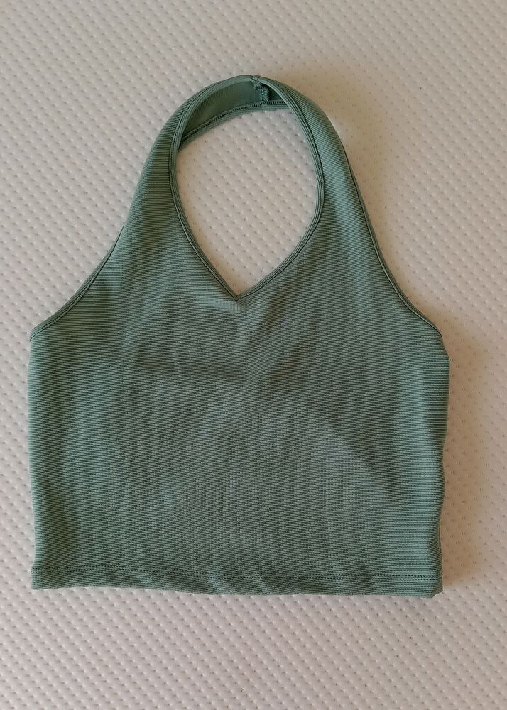 Backless Top (Sea Green) Trendy