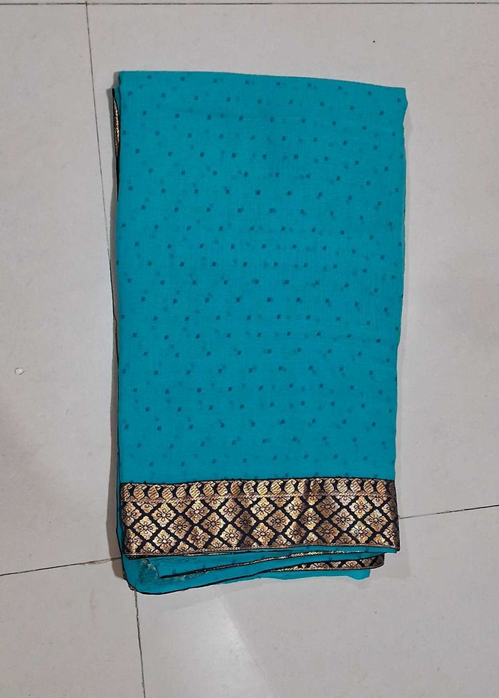 Chiffon Rinkal Saree With Blouse