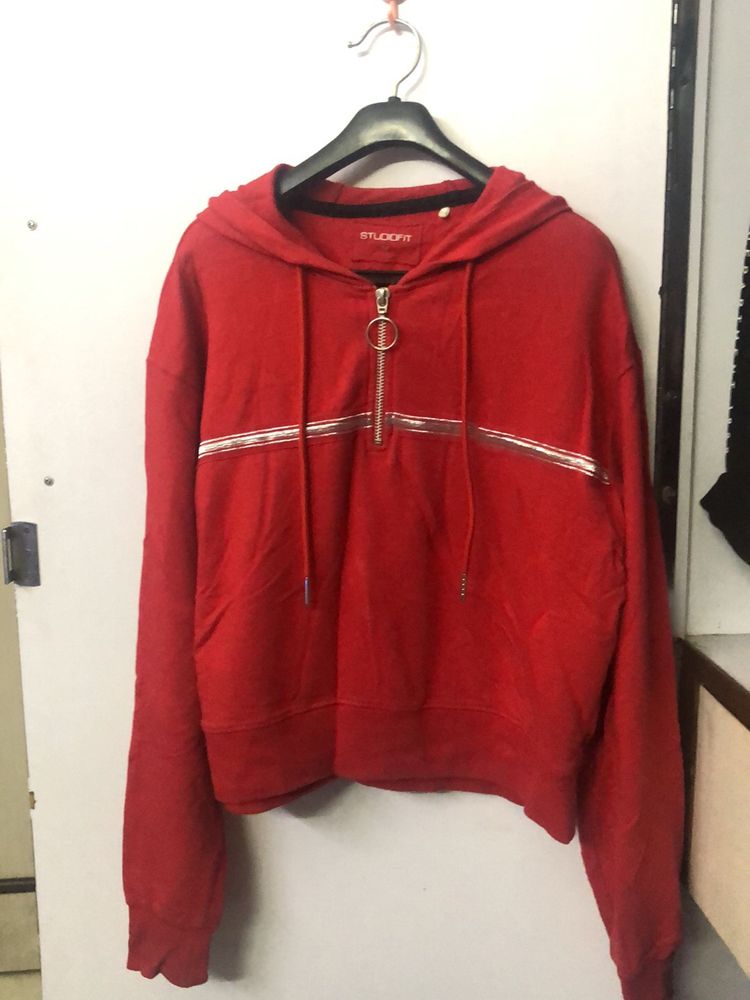 Studio West Westside Cropped Hoodie