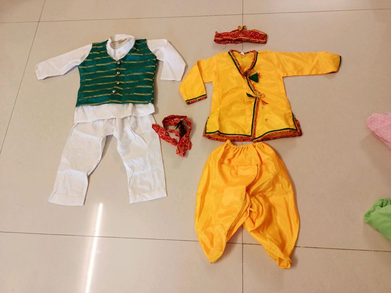 Boys Traditional Combo Set of 2. Size 6m-1.5yrs