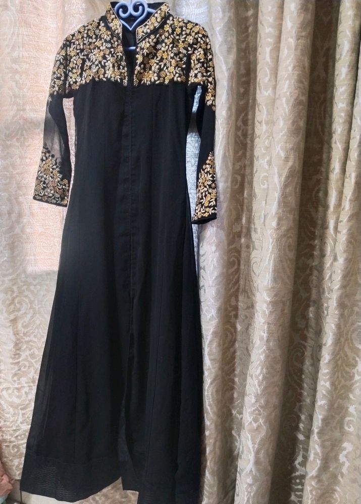 Black Embroidery Dress