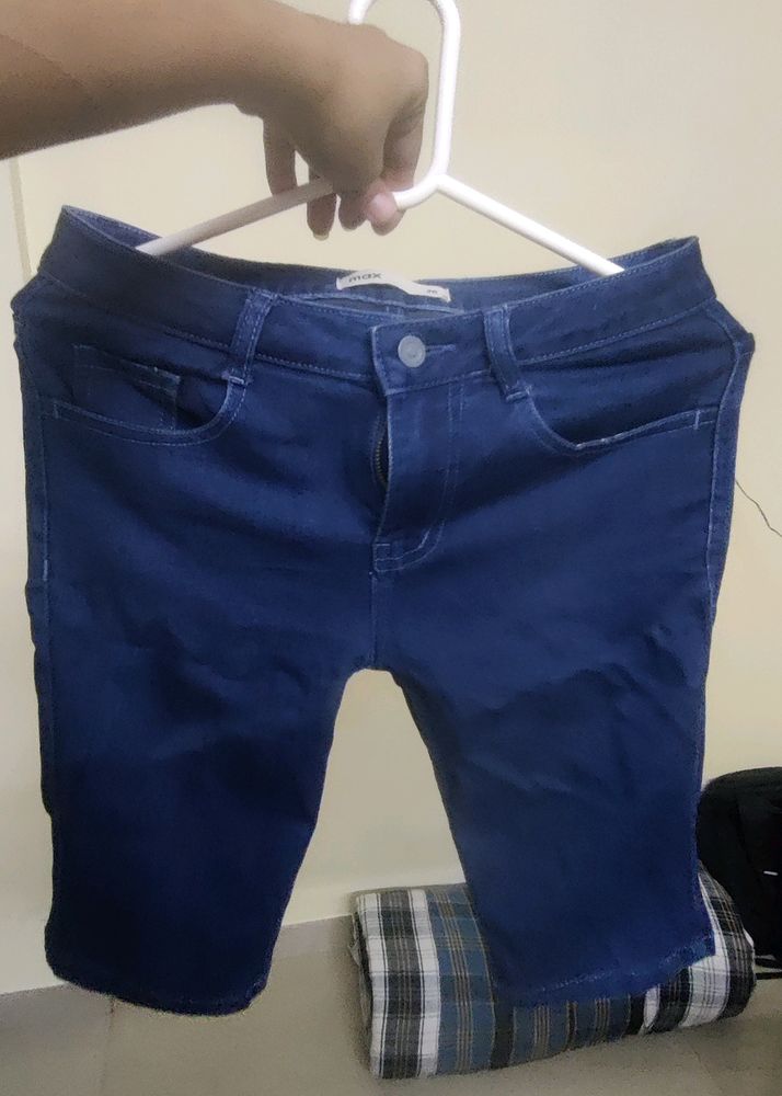 Denim Max 3/4th Shorts