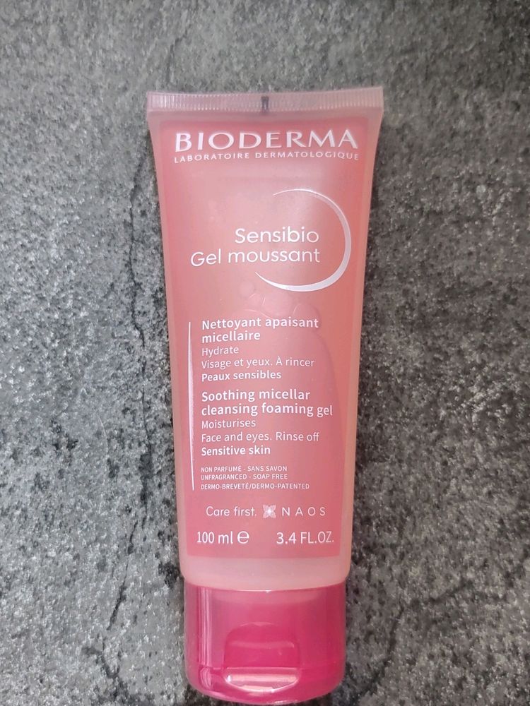 New Bioderma Sensibio Gel Facewash ✨🌸