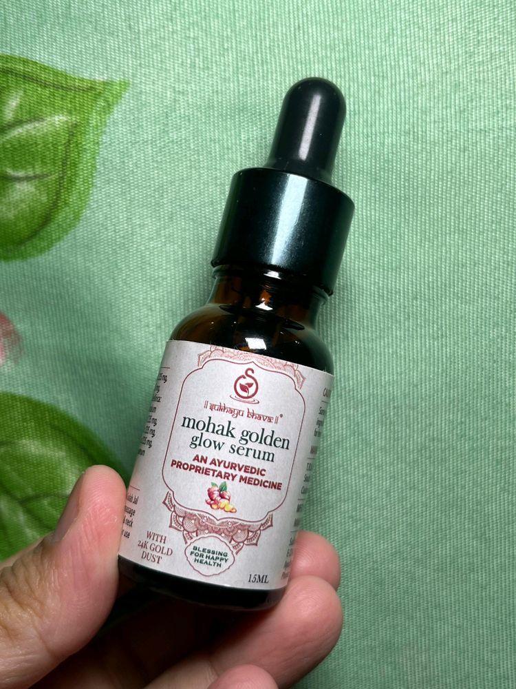 Sukhayu Bhava Mohak Golden Glow Serum