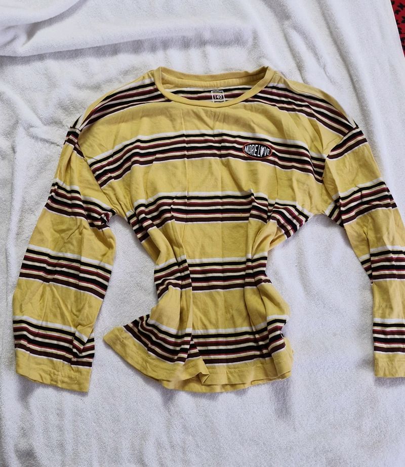 Striped Oversized Tshirt