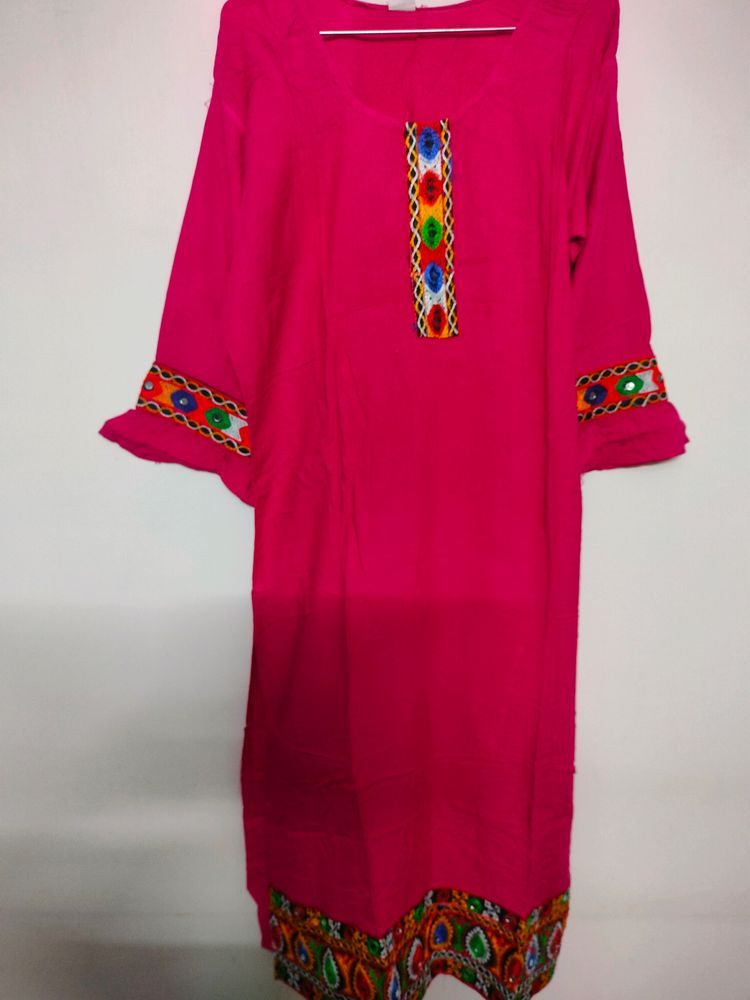 Pink Kurti