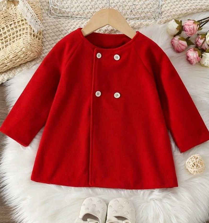 Baby Girls Long Coat New With Tag