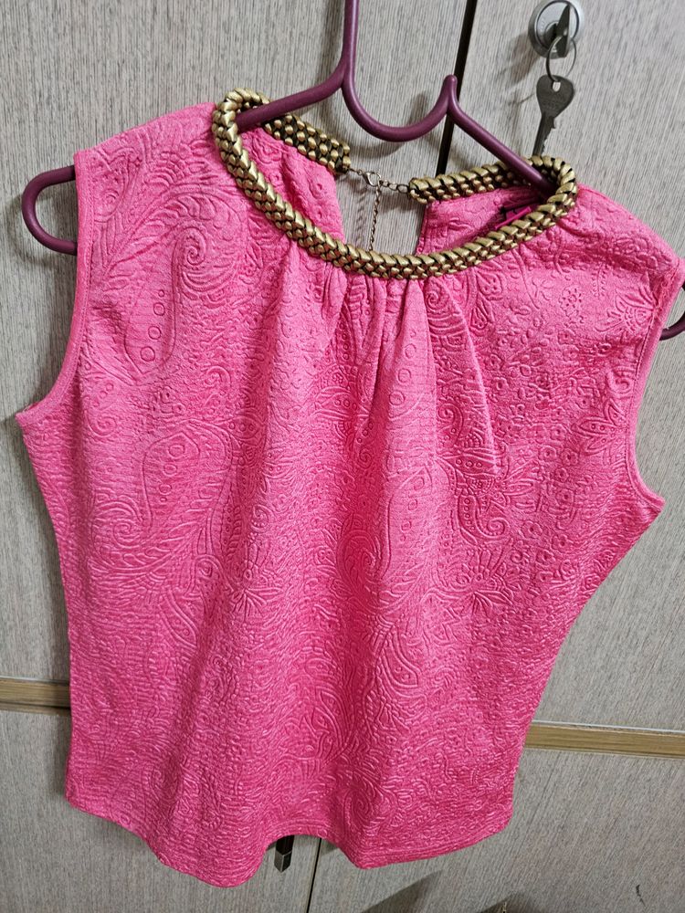 Pink Party Wear New Top