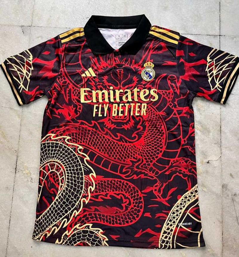 REAL MADRID ADIDAS RED DRAGON JERSEY