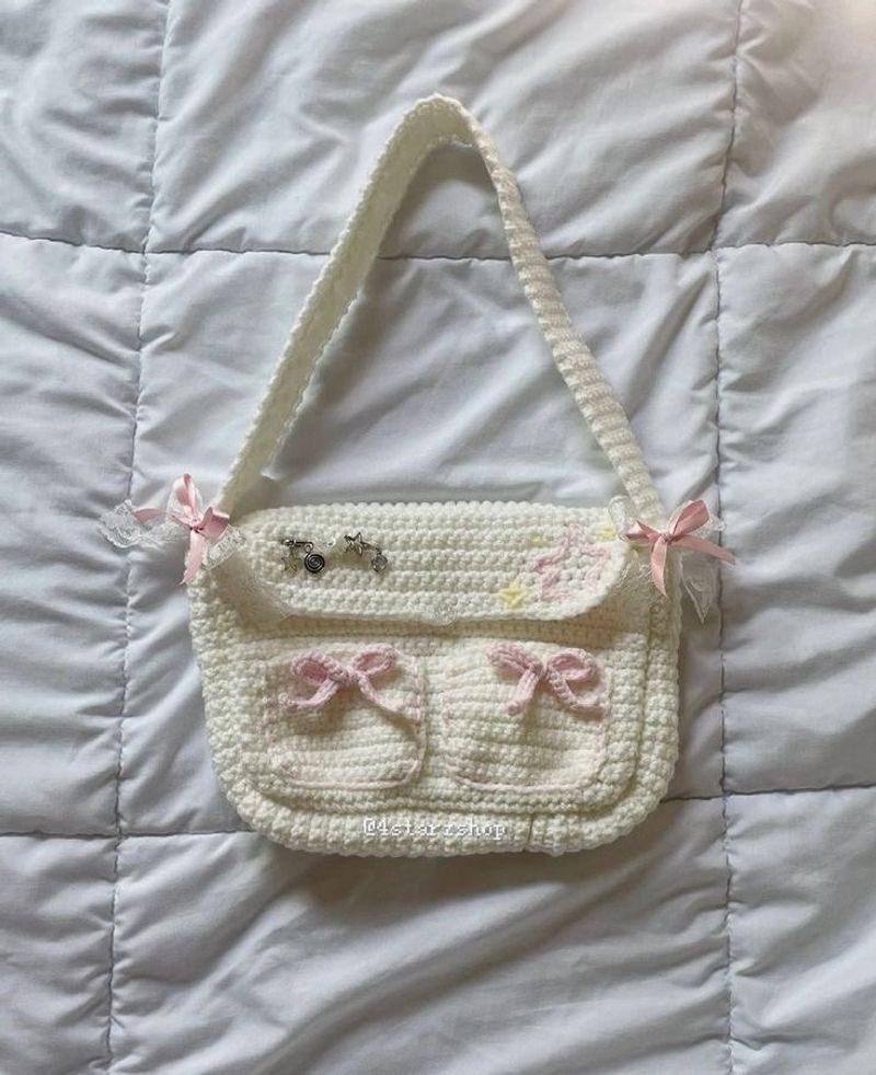 Crochet Sling Bag Cute