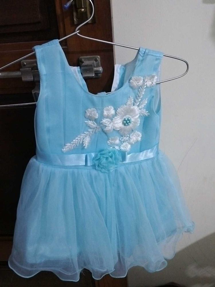 Sky Blue Frock