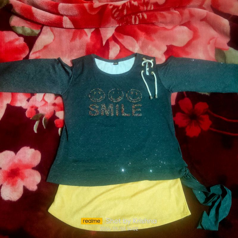 Stretchable Fancy Smile Top