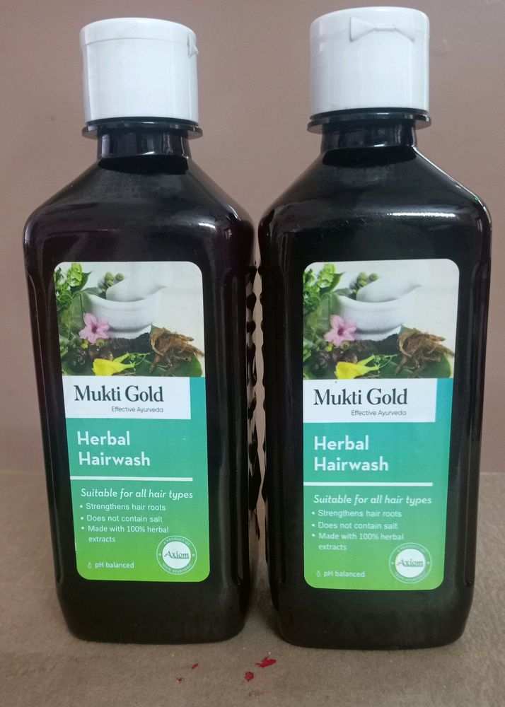 Mukti Gold Herbal Hairwash