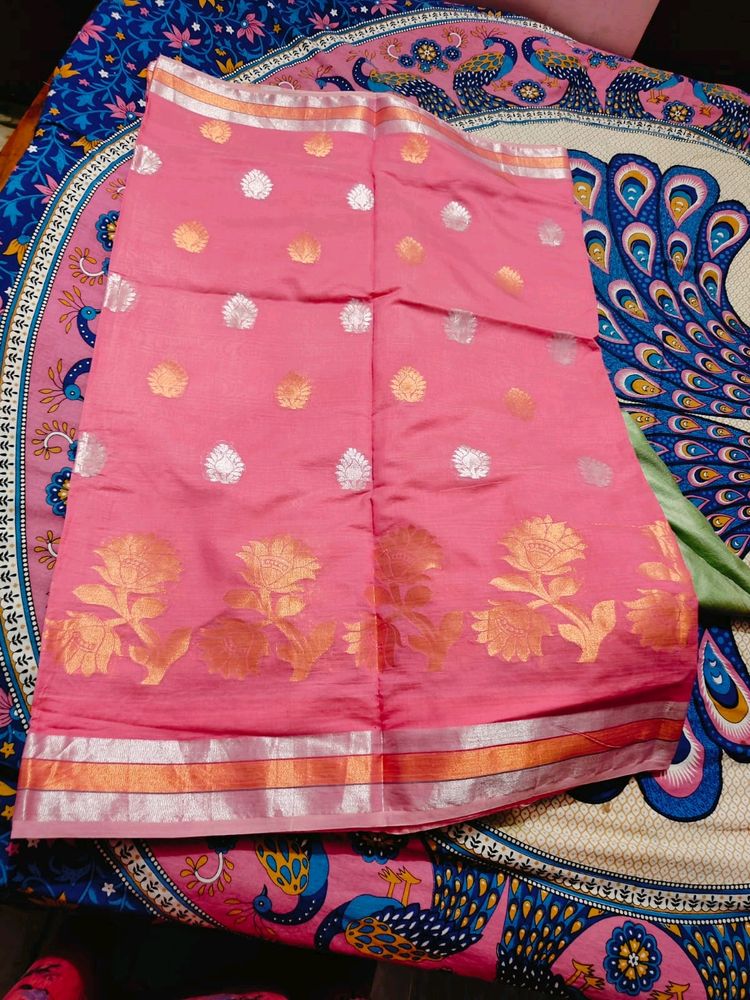 Pink Saree