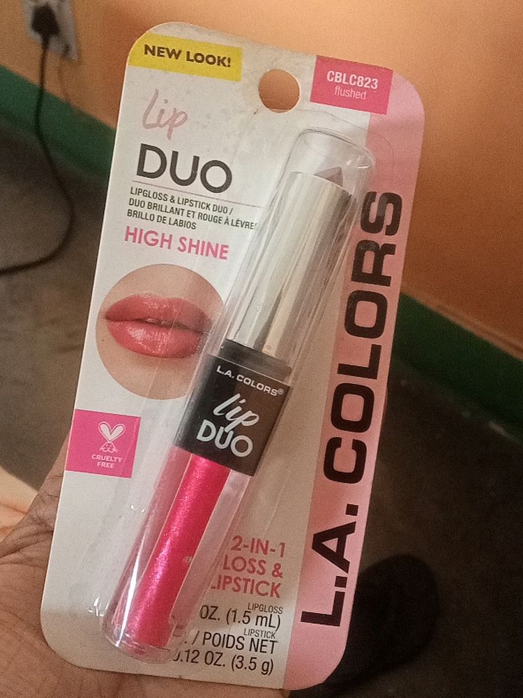 Lipstick+gloss Duo Combo 2in1