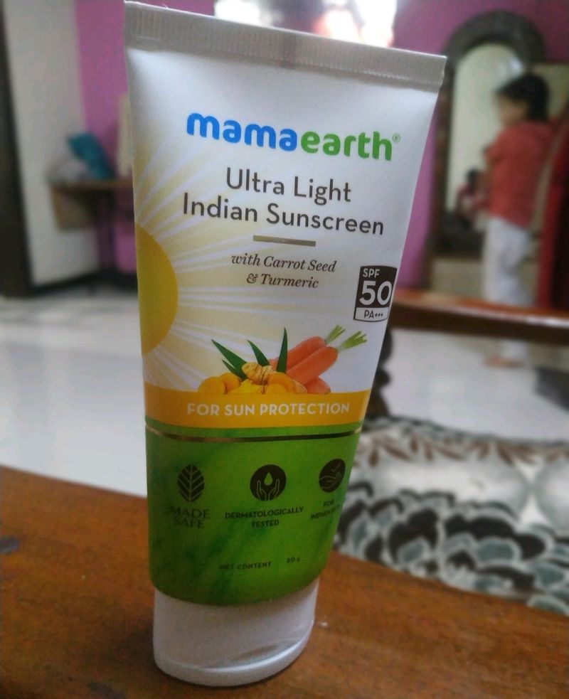 Mamaearth Sunscreen Cream