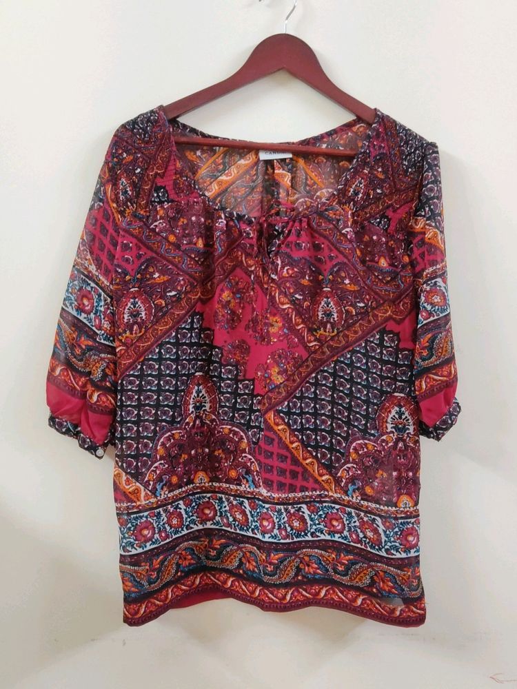 Georgette Top/Tunic