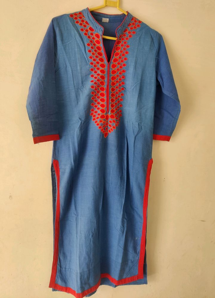 Women's Elegant Cotton Kurti XL