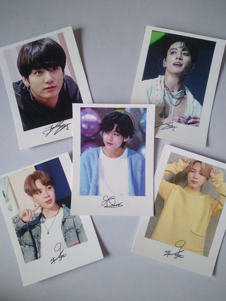 BTS (JUNGKOOK, V, JIMIN) Polaroid