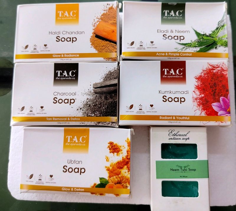 6 Soaps Combo !!