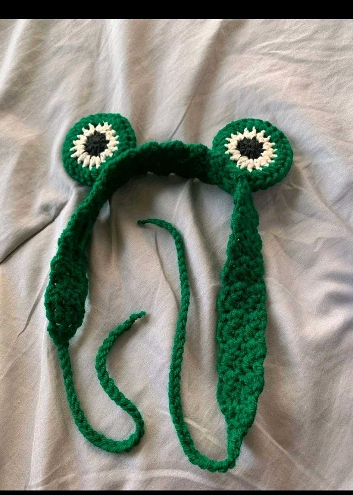 Crochet Froggy 🐸 Headband